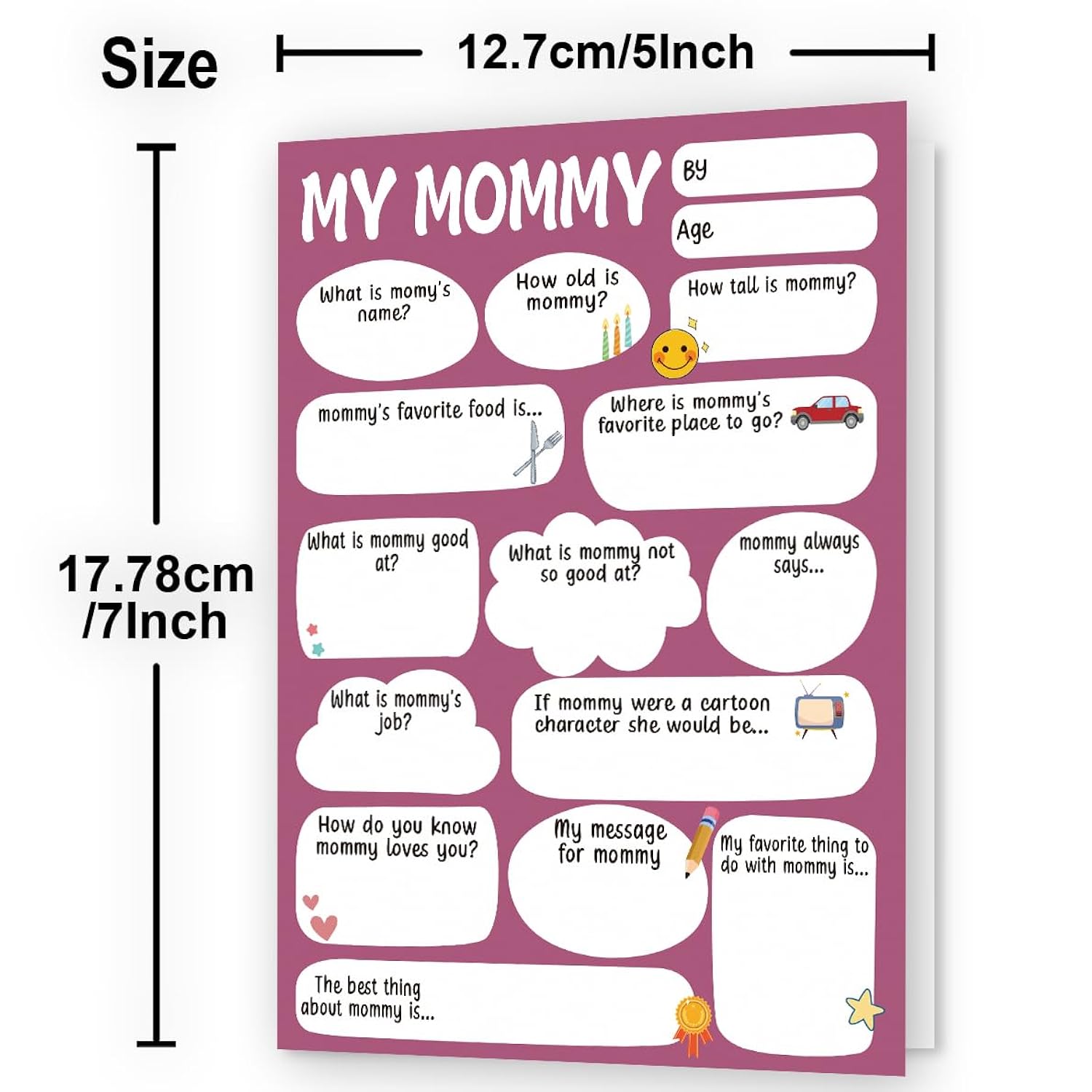 Funny Mothers Day Card & Gifts For Mom | Happy Mothers Day Card & Gifts From Son & Daughter