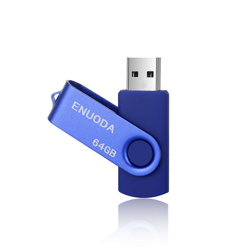 64Gb Usb Flash Drive 64Gb Thumb Drives Swivel Design Usb 2.0 Memory Stick Jump