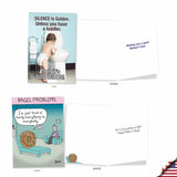 , 20 Assorted Funny Mother’S Day Greeting Cards Bulk Box Set With Envelopes, Humor Notecard For Mom, Daughter, Sister, Girlfriend (20 Designs, 1 Each) Funny Mommy Ac10360Mdg-B1X20