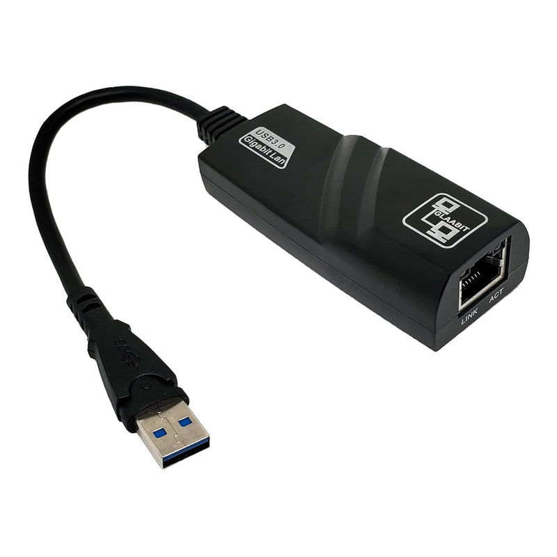 Usb 3.0 Type A Port To 1 Gigabit (1000 Mbps) Rj45 Ethernet Lan Network Adapter