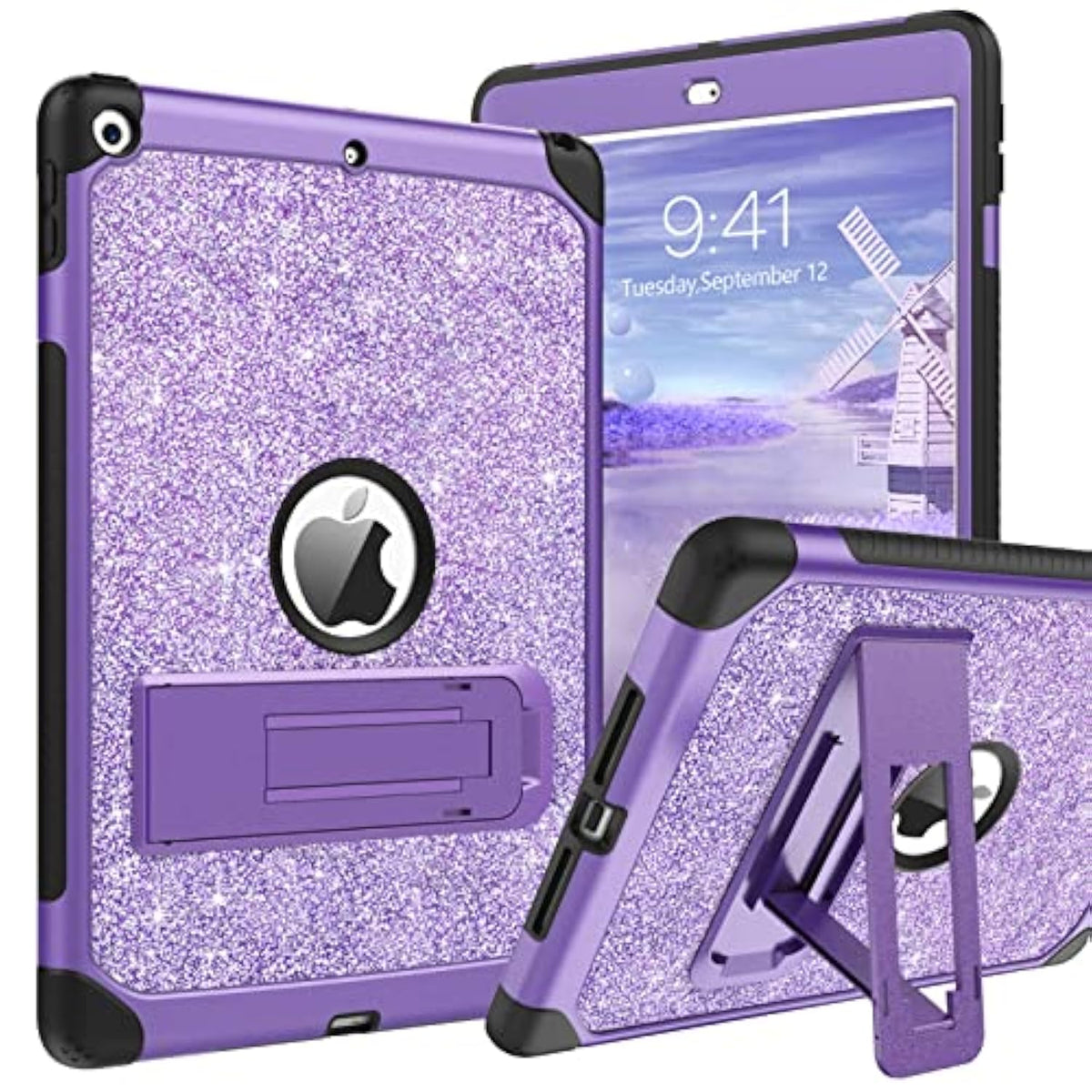 Ipad 10.2 Inch Case, Ipad 9Th 8Th 7Th Generation Case Glitter Bling Sparkle Gi