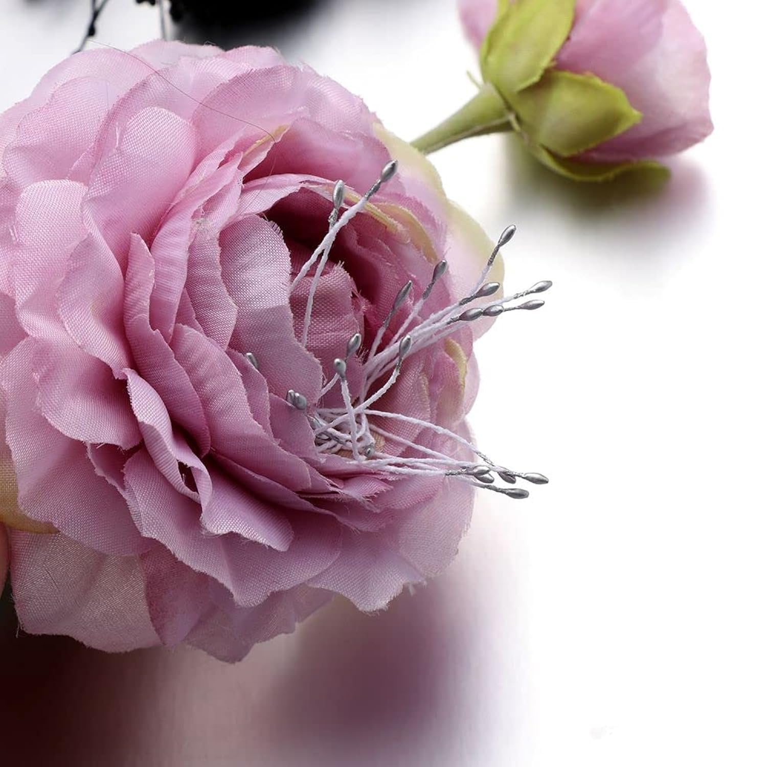 3200Pcs Artificial Matte Flower Stamen, 8 Colors Mini Flower Double Heads Pistil, Diy Floral Craft