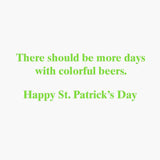 Hallmark Shoebox Pack of Funny St. Patricks Day Cards, Green Beer (6 Cards and Envelopes)