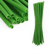 30Pcs 12Inch Artificial Flower Stem Covers For Diy Wedding Bouquet Corsage And Floral Arrangement, Green