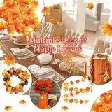 159 Pcs Fall Balloon Garland Arch Kit with Gold Confetti Autumn Thanksgiving Decor