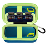 Case Compatible With Sandisk Extreme Pro/For Sandisk Portable Ssd 1Tb 2Tb 4Tb 500Gb/ For Crucial X9 X10 Pro External Solid State Drive, Travel Storage Bag For 2 Ssd And Sd Card - Monterey (Box Only)