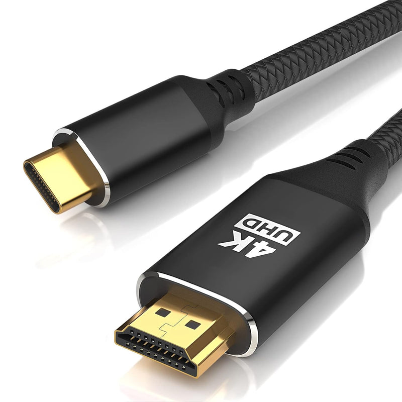 Usb C To Hdmi Cable 6Ft 4K@60Hz, High-Speed Usb Type C To Hdmi Cable For Home