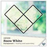 Gallery Glass Stained Glass Paint, Snow White 2 fl oz Brilliant Smooth Finish Paint, Perfect For Easy To Apply DIY Arts And Crafts, 19729