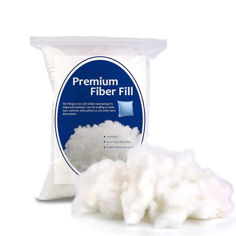 100G/3.5Oz Polyester Fiber Fill, Premium Fiber Fill Stuffing, Fluff Stuffing H