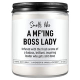 Candle, Bosses Day Gifts For Women, Boss Lady Gifts, Funny Christmas, Appreciation, Birthday, Cool Presents For Bosses, Female, Boss Woman, Manager, Entrepreneur, Girl Boss, New Business Owner