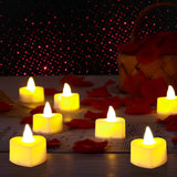 Romantic Decorations For Special Occasions - 2000Pcs Artificial Rose Petals & 24Pcs Led Candles, Star Night Light For Bedroom Hotel Decor, Date Night Ideas, Anniversary