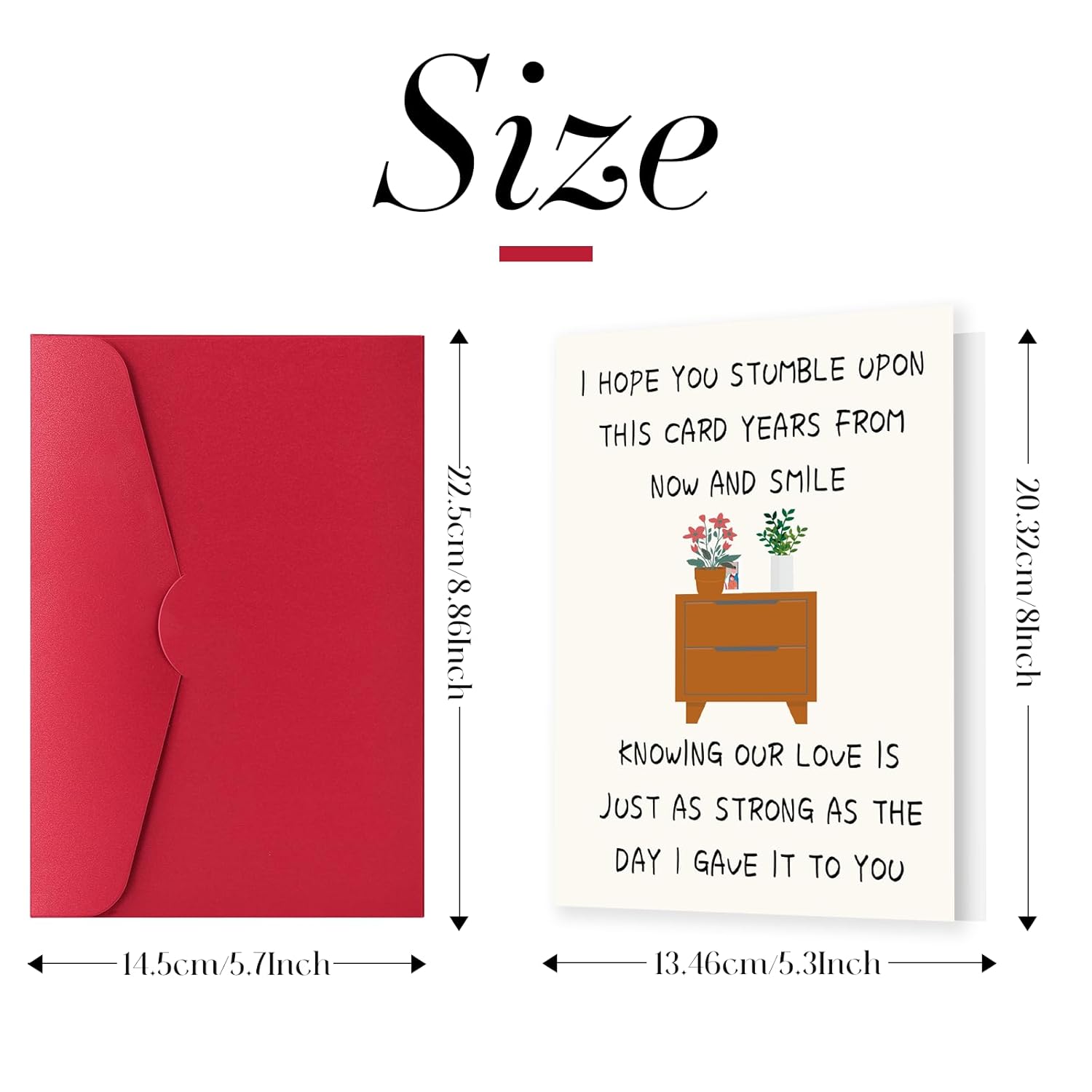 Anniversary Card Gifts For Men, Funny Anniversary Card To Husband, Happy Birthday & Anniversary Greeting Card For Him Husband Boyfriend, Valentines Day Gifts For Him