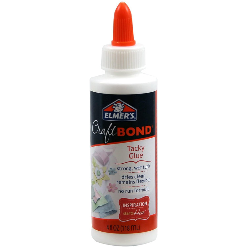 Craft Bond Tacky Glue, 4 Oz, Clear