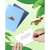 Dinosaur Pop Up Card With Envelope - 3D Pop Up Greeting Card For Valentines Birthday Easter And All Occassion For Kids Boy Children Men Friends Boyfriend Dino-Lovers Funny Volcanic Eruption