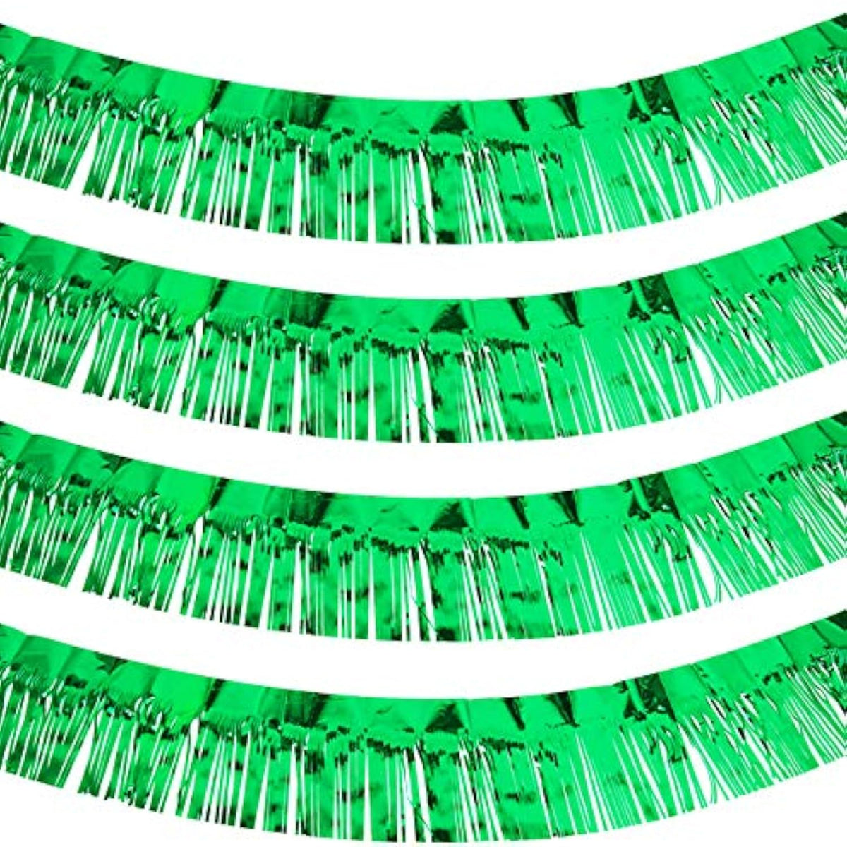 4 Packs 40 Feet Fringe Garland Foil Fringe Garland Metallic Tinsel Foil Halloween Christmas Hanging Banner For Wedding Birthday Parties Holiday Decorations And More Graduation