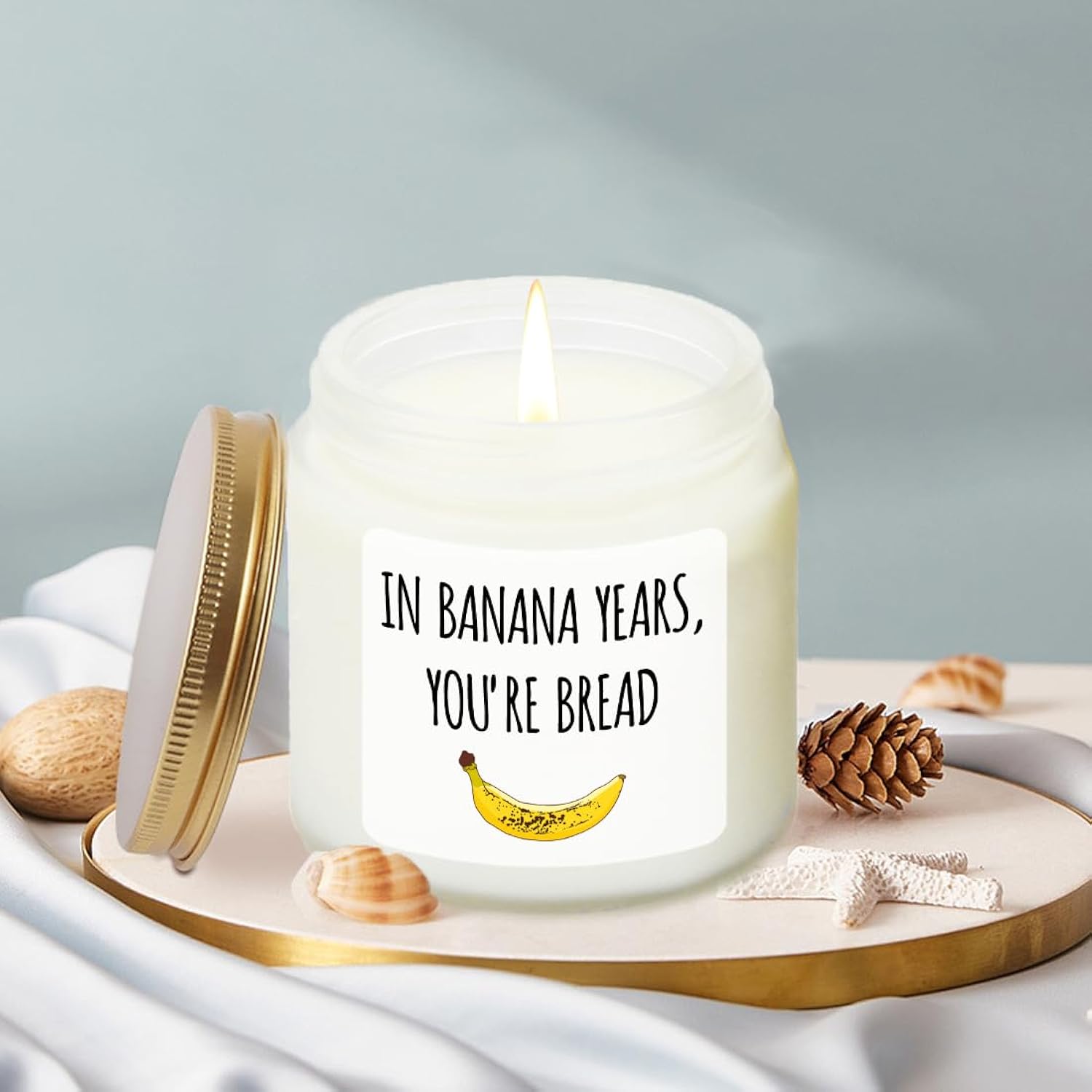 Birthday Gifts For Women Men Scented Candle Lavender - Funny 50Th 60Th 70Th Birthday Gifts For Women Men Old Person Friends Sister Mom Grandma 4Oz