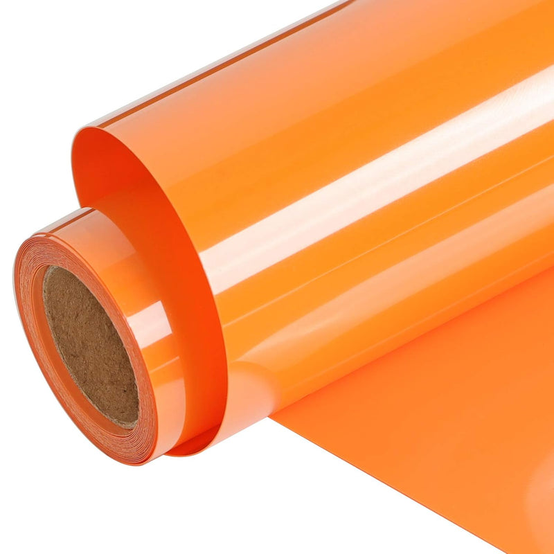 Htv Vinyl Rolls Orange Iron On Vinyl Pvc Adhesive Htv 12 Inch X 9 Feet Heat Tr