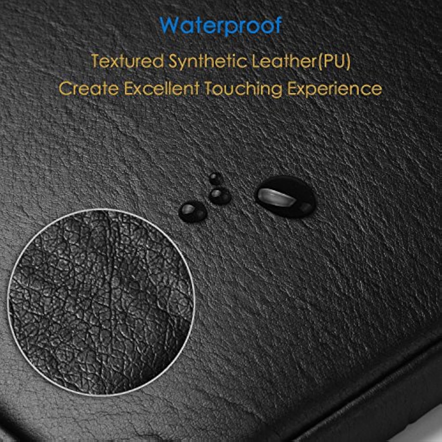 14" (Narrow Bezel) Laptop Sleeve Compatible For 13 Inch Macbook Air Pro Hp 14 Inch Laptop Cover Chromebook 14 In Pavilion 360 Acer Asus Lenovo 14In Computer Case Bag Waterproof Pu Leather, Black