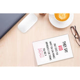 Funny Encouragement Card Gift For Him Her, Humor Encouragement Card, They Say God Only Gives What You Can Handle