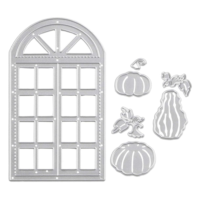 Cutting Dies Metal, Metallic Cutting Dies, Window And Small Pumpkin Me