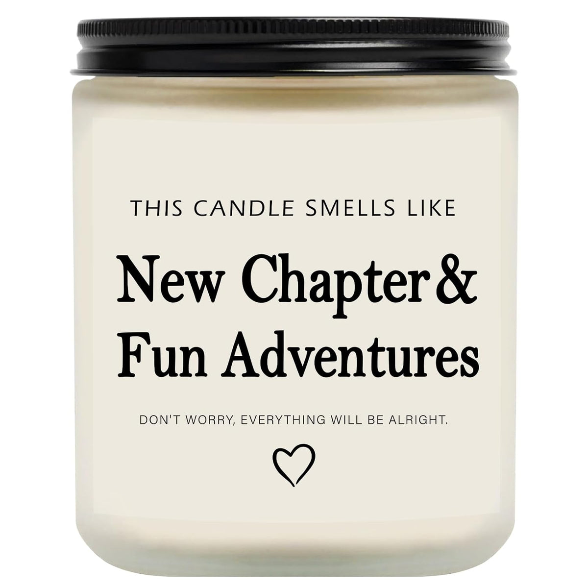 New Beginnings Gifts For Women & Men - New Job, Going Away & Divorce Gifts - Lavender Scented Candle