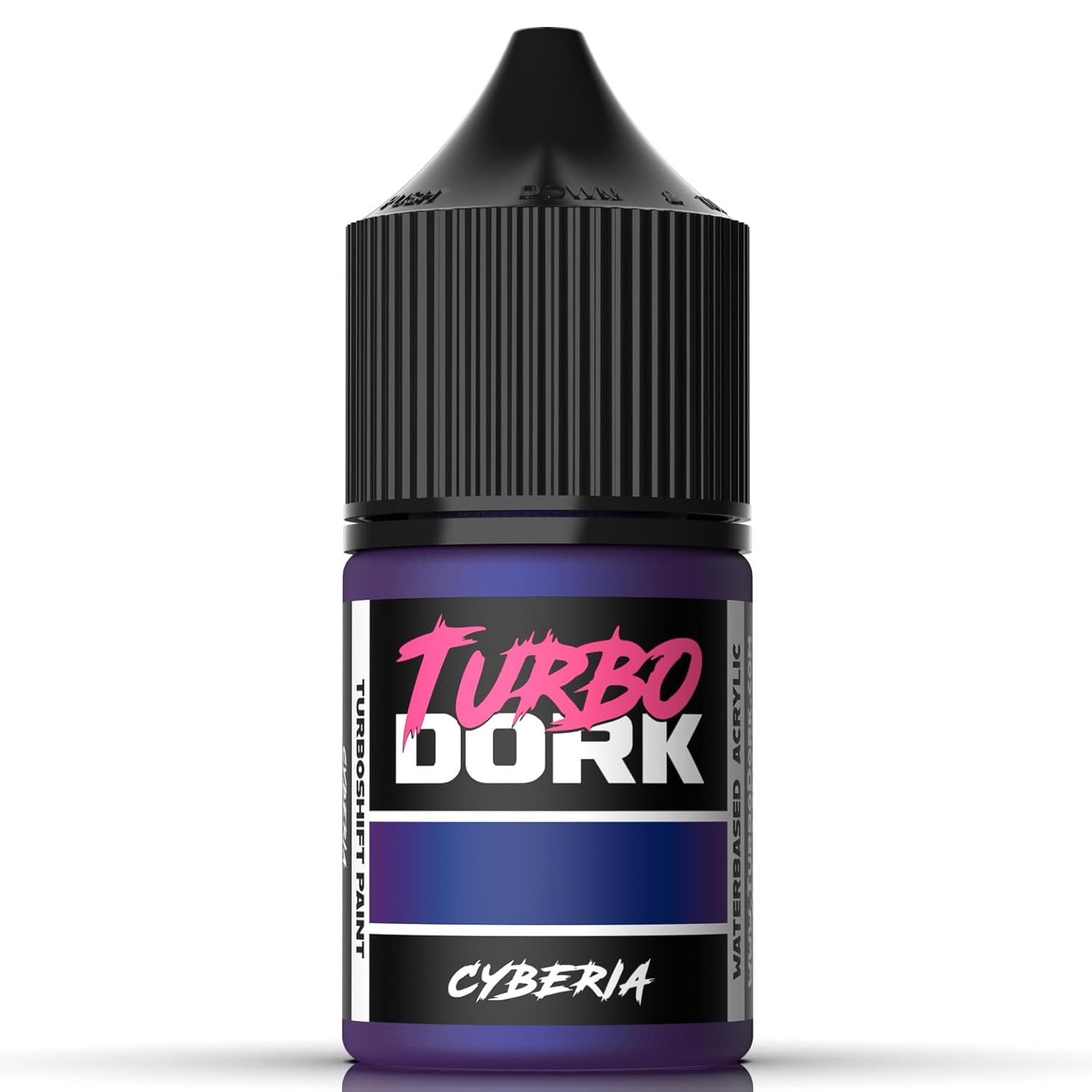 Cyberia Turboshift Acrylic Paint 22Ml Bottle - Water-Based Non-Toxic Metallic Color Shifting Paint