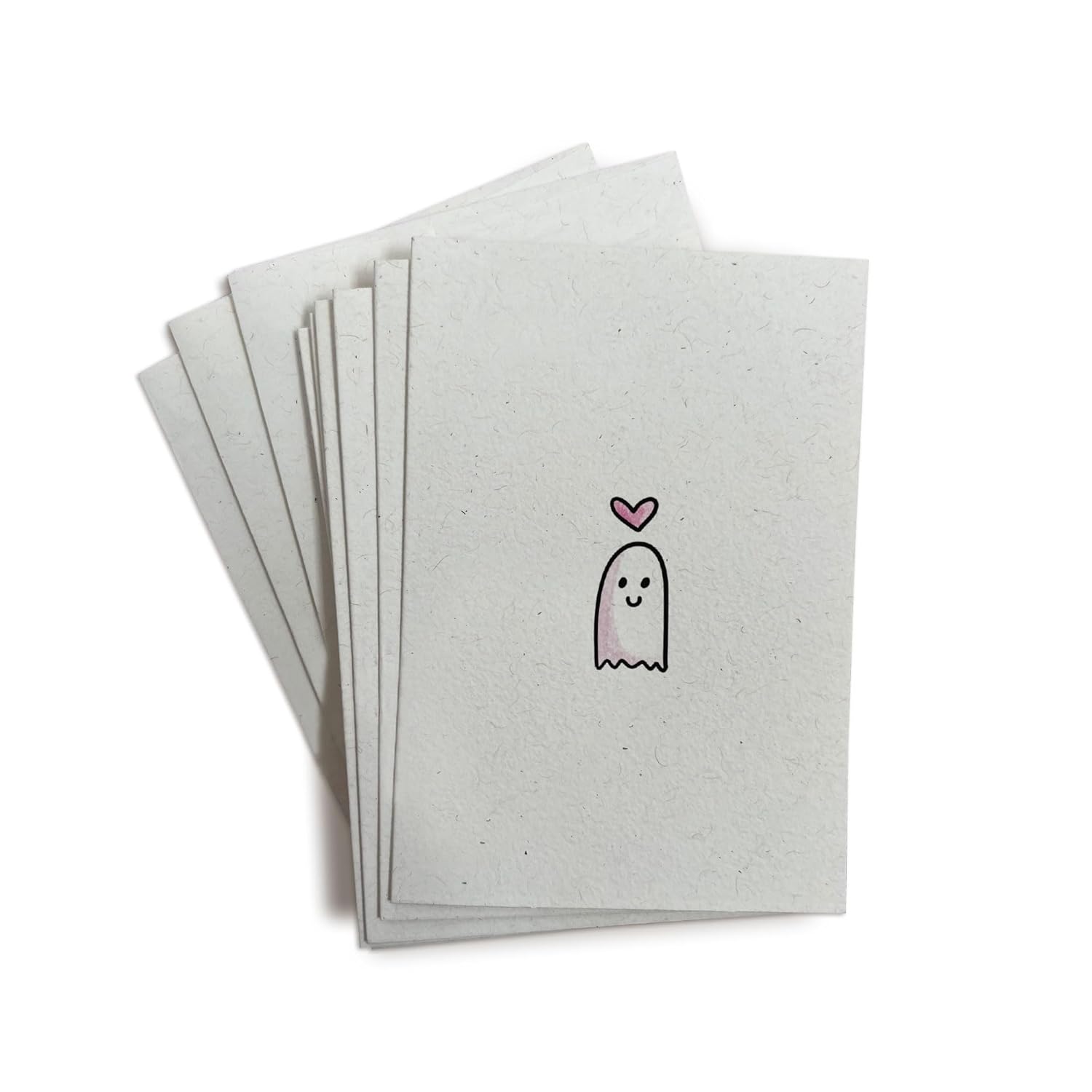 Friendly Ghost Love Note Cards - 24 Greeting Cards With Envelopes - For Everyday Love, Valentine'S Day, Anniversary, Wedding