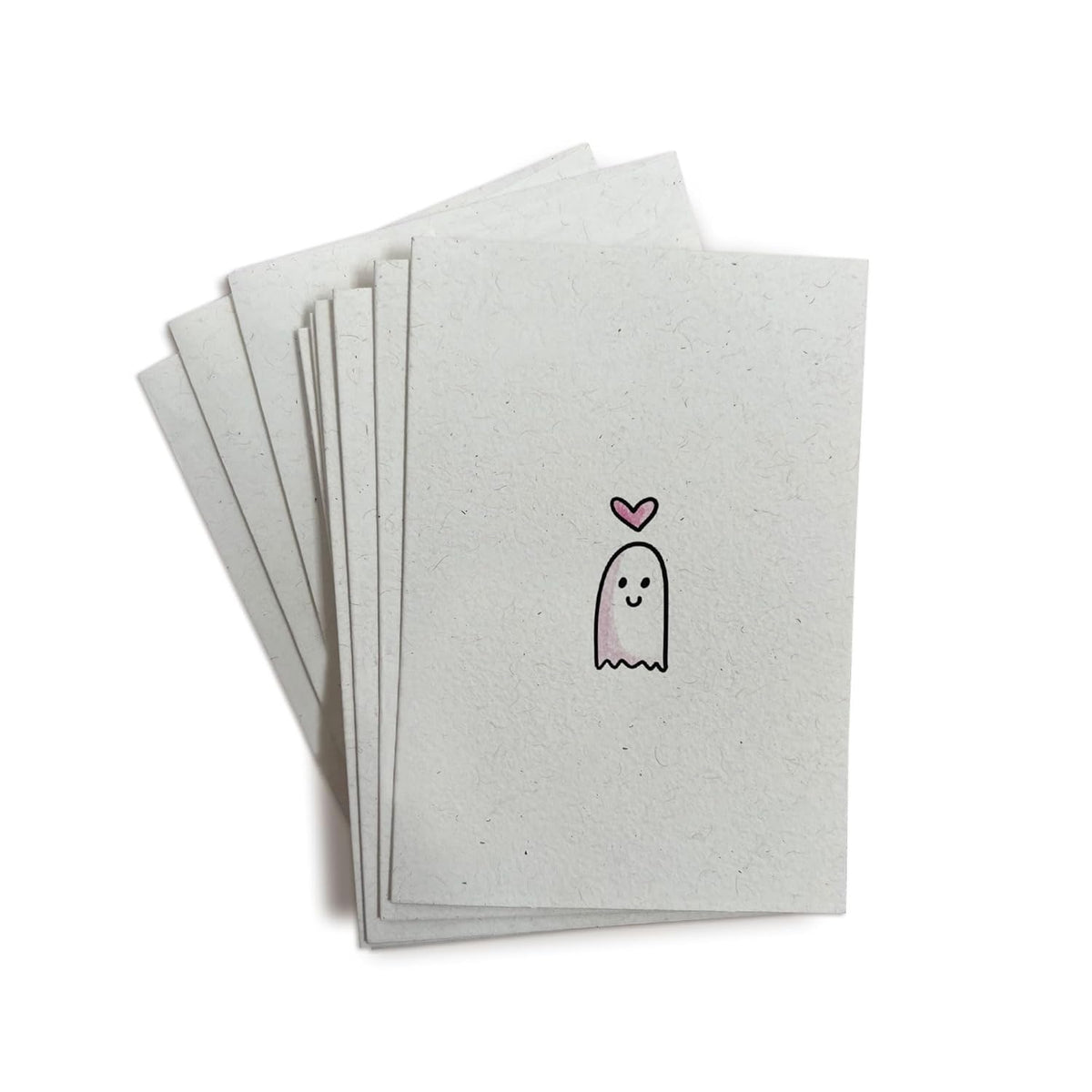Friendly Ghost Love Note Cards - 24 Greeting Cards With Envelopes - For Everyday Love, Valentine'S Day, Anniversary, Wedding