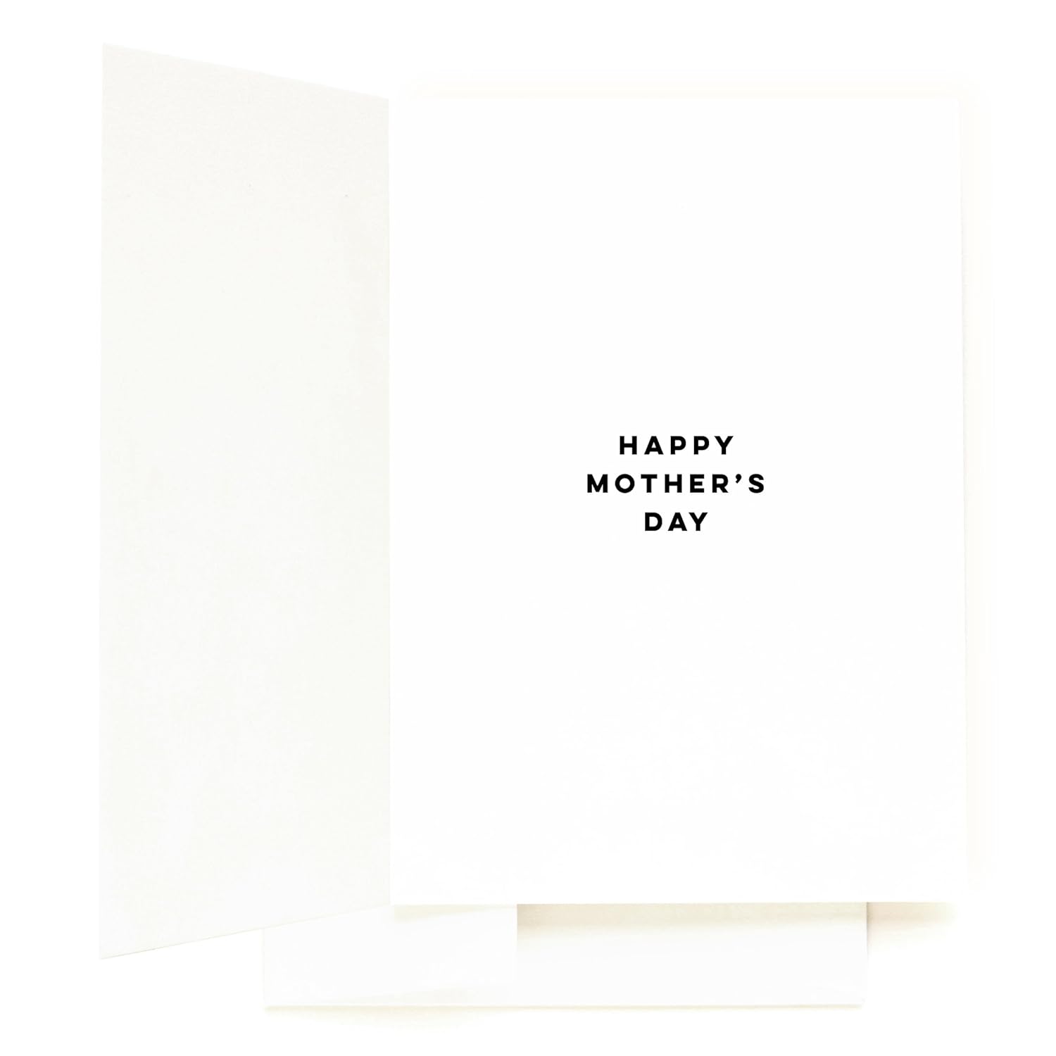 Modern Foil-Pressed Mother'S Day Card ("Love Mom")