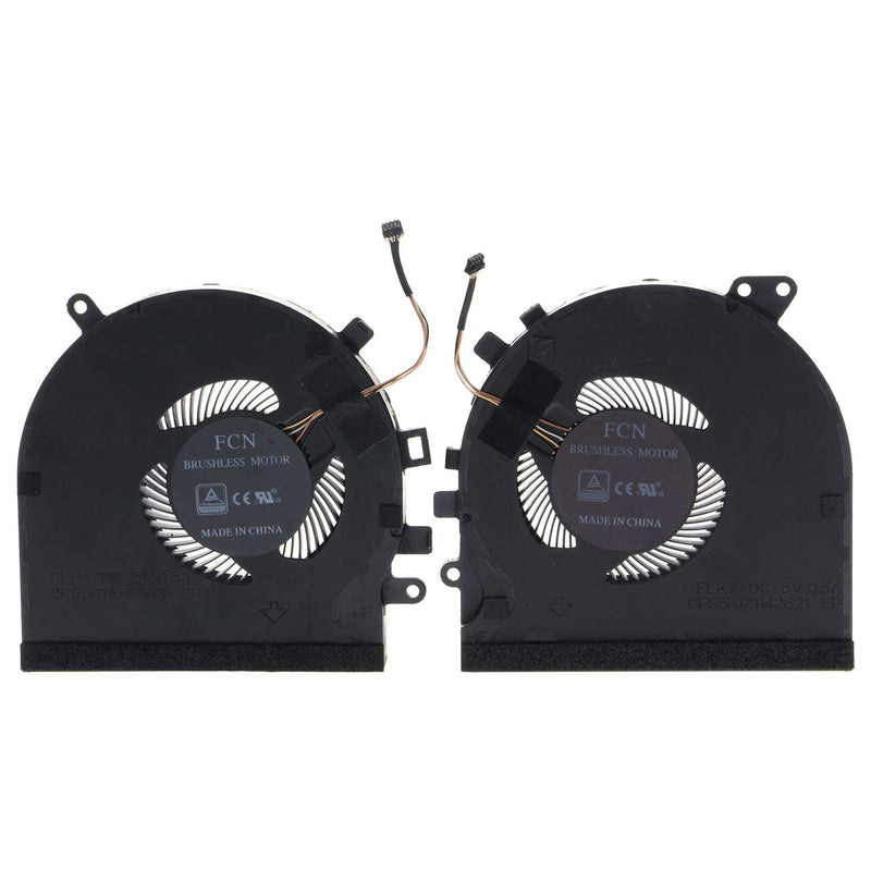 Cpu & Gpu Cooling Fan For Razer Blade 15 Rz09-0270 Rz09-02705E75 Rz09-02705E76