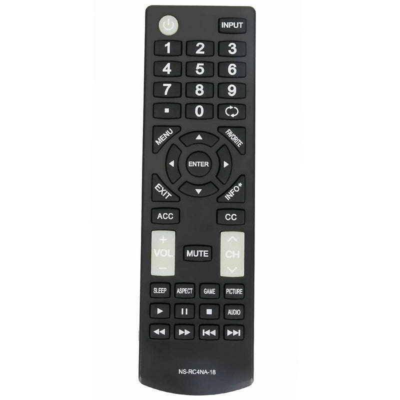 Ns-Rc4Na-18 Replacement Remote Control Fit For Insignia Tv Ns-50D510Mx17 Ns-40