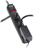 Tripp Lite 6-Outlet Surge Protector Power Strip 25ft Braided Extension Cord 1500 Joules