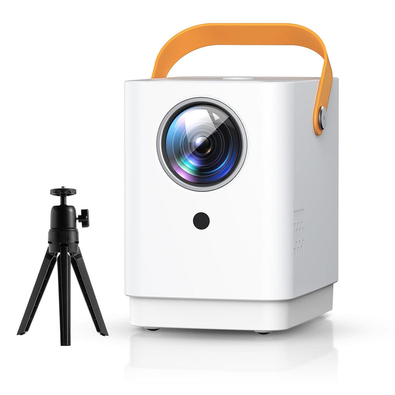 Portable Projector With 5G Wifi And Bluetooth, Q3 Mini Projector 16000 Lumens