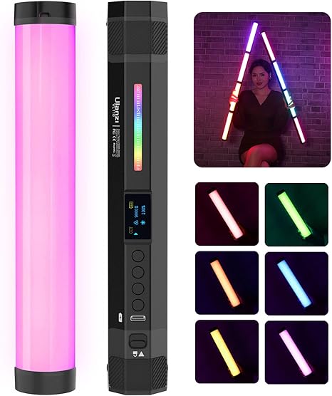 110 RGB Light Wand Handheld LED Video Tube Light Bar 2500K 9000K for Vlog TikTok