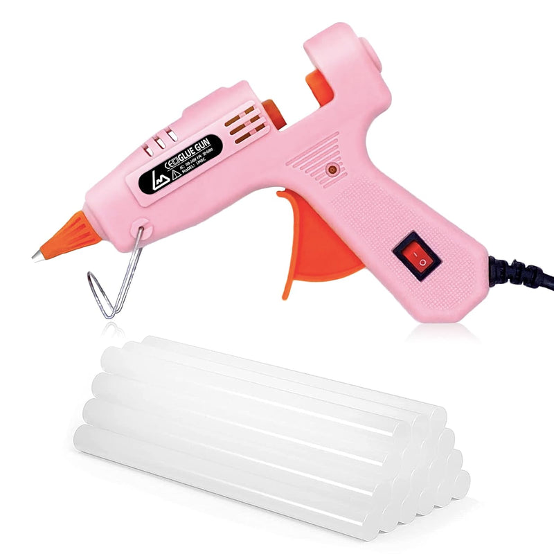 Glue Gun, Mini Hot Glue Gun Kit With 20 Glue Sticks, Hot Glue Guns For Crafts