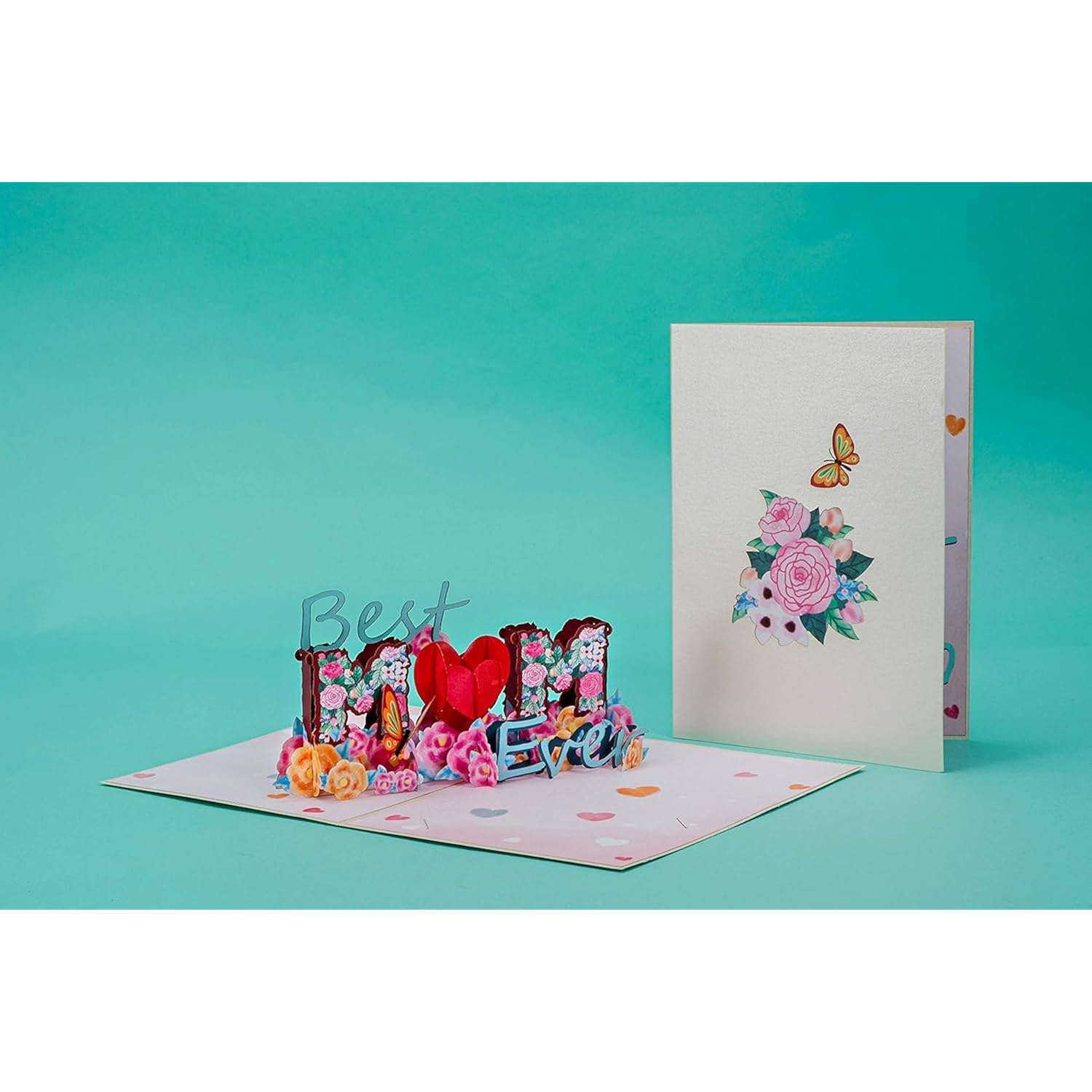 Mother'S Day Pop Up Card, 3D Greeting Card For Mother'S Day, Thinking Of You, Thank You, Anniversary, Engagement, Just Because For Woman Wife Mother Mom All Occasion