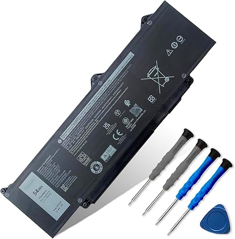 DR02P R73TC 11.4V 54Wh Replacement Laptop Battery for Dell Latitude and Precision Series
