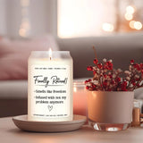 Retirement Candle - Funny Retirement Gift For Woman - Retired Gift Idea For Mom, Nurse, Teacher, Coworker & Friends - Scented Candle