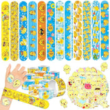 86 Duck Party Supplies 36 Slap Bracelets 50 Temporary Tattoos for Party Fun