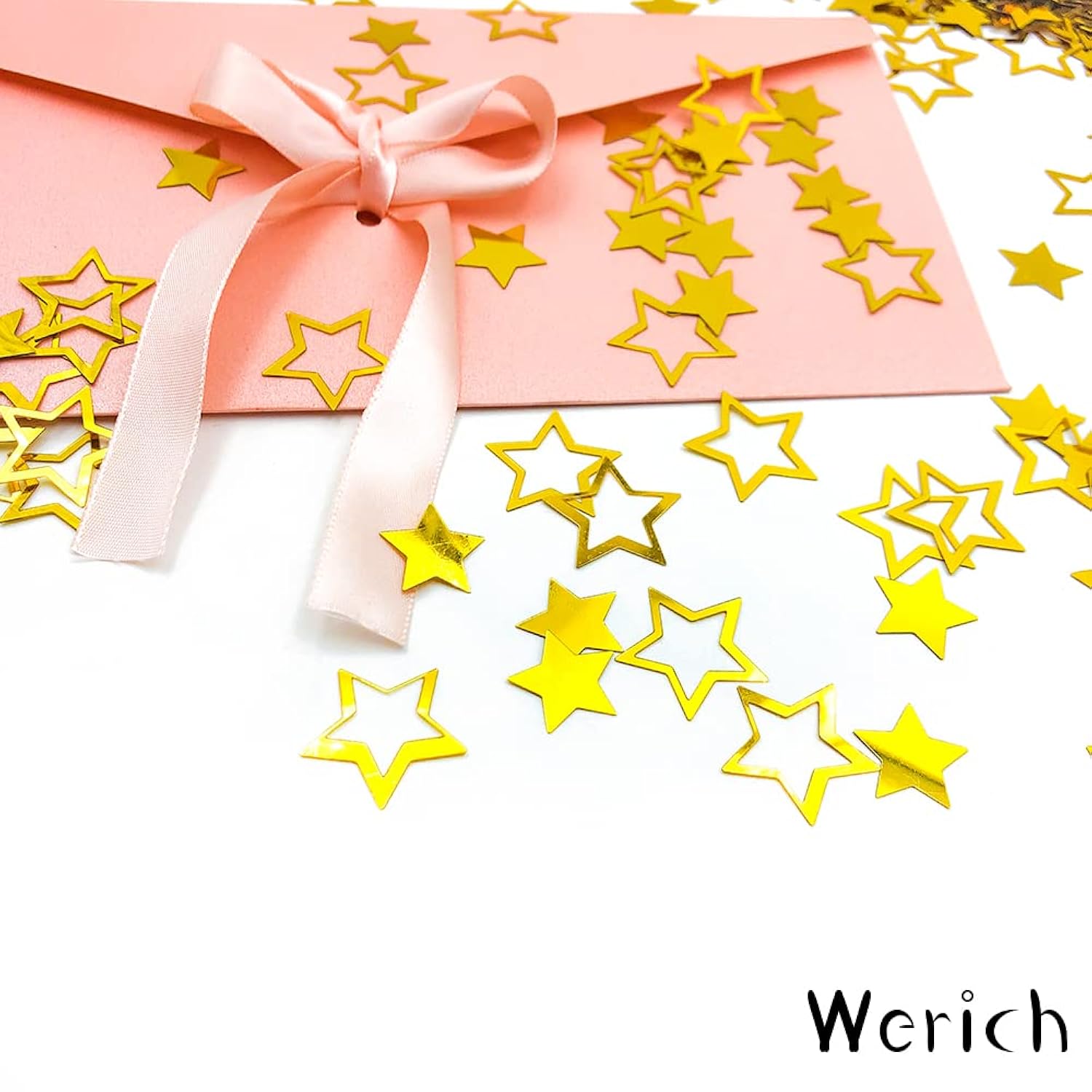 Star Confetti Merry Christmas Max Gold Metallic Foil Stars For Baby Showe Wedding Bridal Shower Festival Theme Decorations
