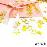 Star Confetti Merry Christmas Max Gold Metallic Foil Stars For Baby Showe Wedding Bridal Shower Festival Theme Decorations
