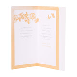 | 50Th Wedding Anniversary Card Grandparents | Happy Anniversary | Her/Him | With Envelope | 139 X 216 Mm