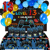 13Th Birthday Decorations For Boys Video Game Party Supplies 69 Pieces