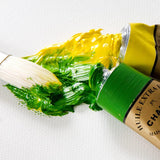 Extra Fine Professional Oil Paint Set For Artists, Shades Of Green - Bonjour Set Of 9, 20 Ml Tubes, Finely Milled, Non-Yellowing Artist Oil Paints In French Riviera-Inspired Hues