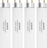 4 Pack F32T8 Fluorescent Tube Light Bulbs 48 Inch 32W 4100K Cool White G13 Base