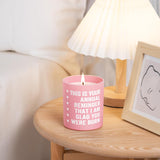 Happy Birthday Candle - Birthday Gifts For Women, Funny Birthday Gifts For Girlfriend, Best Friend, Sister, Daughter, Bff, Handmade Lavender Scented Candle 10Oz