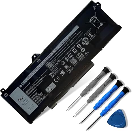 64Wh GRT01 Laptop Battery Replacement for Dell Latitude Precision Alienware m17 R5