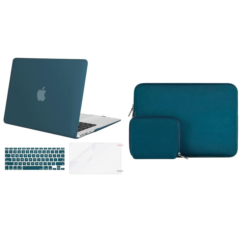 MOSISO Compatible with MacBook Air 13 inch Case A1369 A1466, Older Version 201