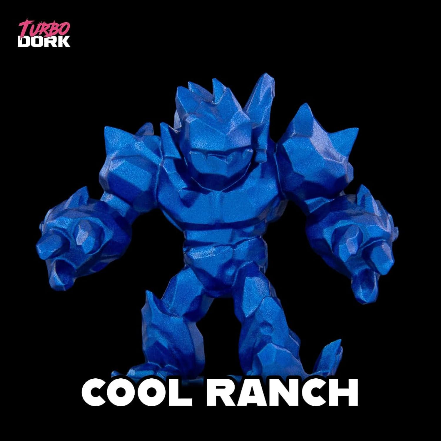 Cool Ranch Metallic Acrylic Paint 22Ml Bottle - Water-Based Non-Toxic Metallic Finish Paint