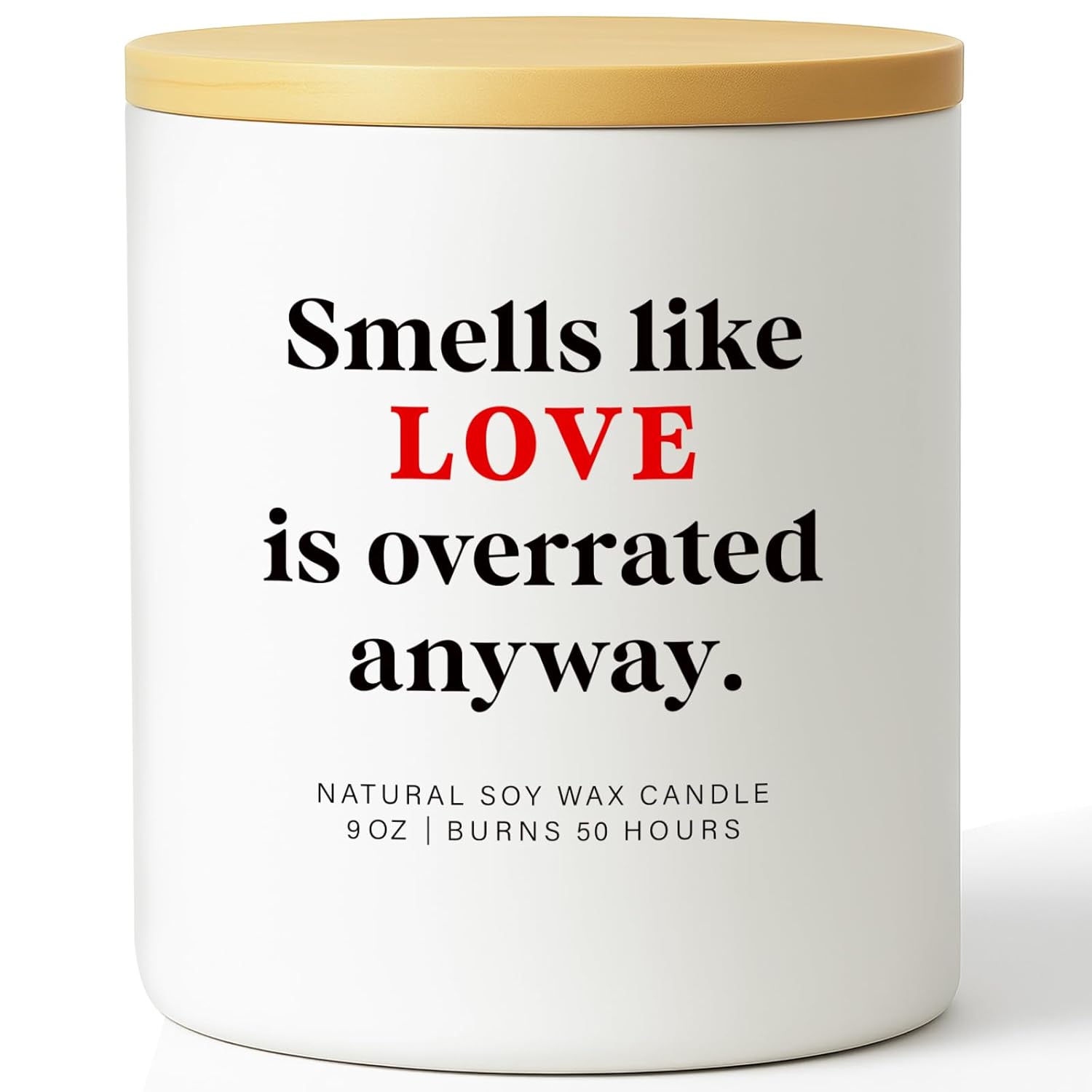 Gifts For Him Her Couple Anti-Valentine’S Day Candle Romantic Humorous Gift For Boyfriend Girlfriend Alternative Valentines Gift For Women Men Wife Husband Couples Non-Traditional Valentine Candle